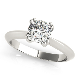 Natural Yellow Gold Solitaire Diamond Rings