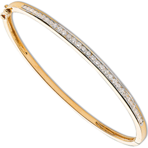 Sopheia Lab-Created Diamond Rose Gold Channel Set Next Day Delivery Bracelet