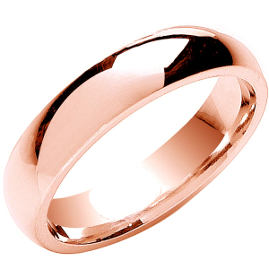  Alson Rose Gold Men's Wedding Rings