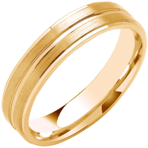 Anse Yellow Gold Men's Wedding Rings