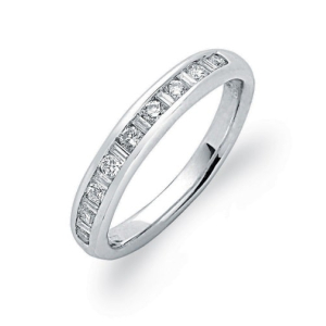 Natural Eternity Diamond Rings