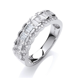 Natural Eternity Diamond Rings