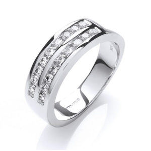 0.50 Carat Natural  Eternity Diamond Rings