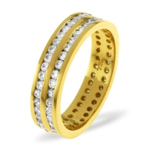 Natural Yellow Gold Diamond Rings