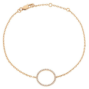 Shelsey Natural Diamond Rose Gold Delicate Bracelets