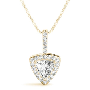 Theora Natural Diamond Yellow Gold 3 Prong Next Day Delivery Pendants Necklaces