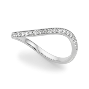 Lab-Created Diamond Rose Gold  Wedding Rings