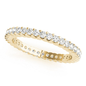 Lab-Created Yellow Gold Diamond Rings