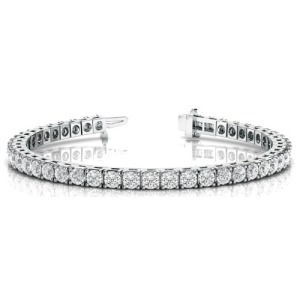 Rainey Natural 4 Prong Diamond Tennis Bracelets