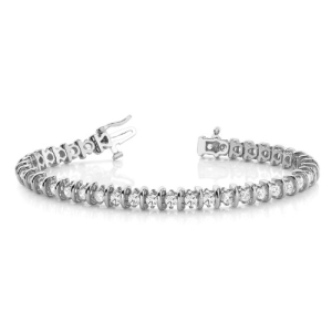 Rhylee Natural XO Diamond Tennis Bracelets