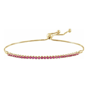 Tresa Natural Ruby Yellow Gold 