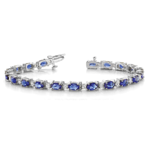 8.50 - 13.00 Carat Blue Sapphire  Gemstone Bracelets