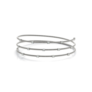 Margot Lab-Created Round cut Diamond Bangles Bracelets