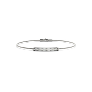 Pepper Lab-Created Round cut Diamond Bangles Bracelets