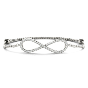 Noah Lab-Created Round cut Diamond Bangles Bracelets