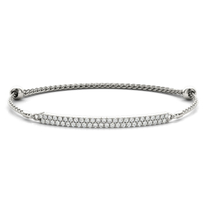 Zachary Lab-Created Round cut Diamond Bangles Bracelets