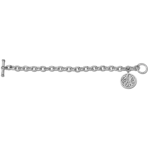 Niona  White Gold Sterling Silver Diamond Bracelet