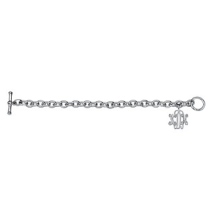 Susan  White Gold Sterling Silver Diamond Bracelet