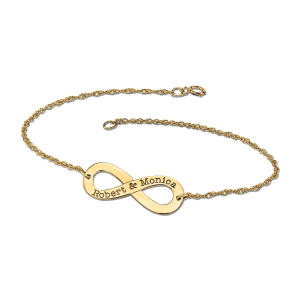 Tess Yellow Gold Sterling Silver Diamond Bracelet