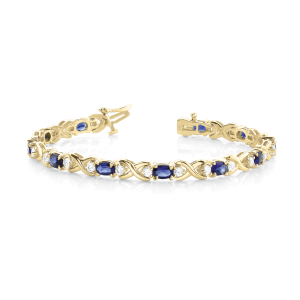 Theophilia Blue Sapphire Yellow Gold 