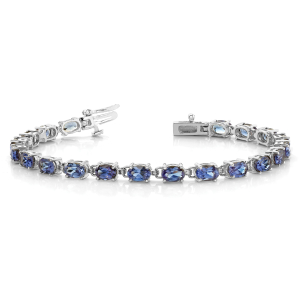 Jamie Tanzanite Diamond Bangles Bracelets