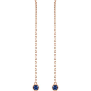 Thang Blue Sapphire Rose Gold 