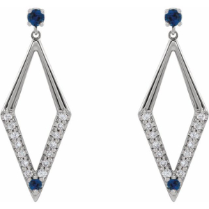 Truvy Blue Sapphire Silver 