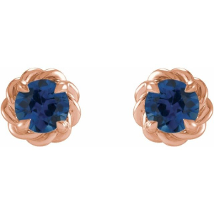 Tooba Blue Sapphire Rose Gold 