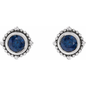 Tida Blue Sapphire Round cut 