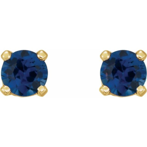 Theda Blue Sapphire Rose Gold 