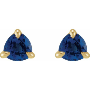 Teah Blue Sapphire Yellow Gold 