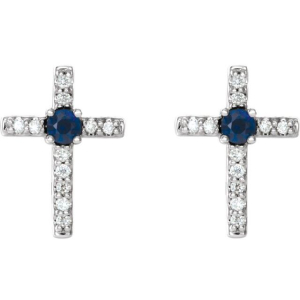 Greta Blue Sapphire 4 Prong Set 