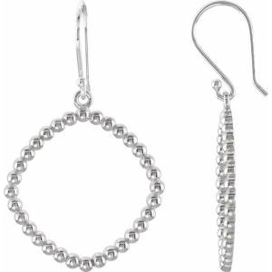  Brittenie Diamond Sterling Silver Earrings