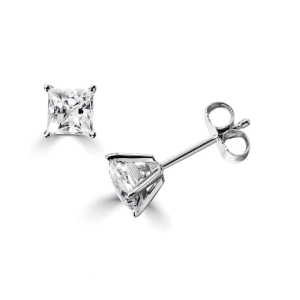 Jannah Natural 4 Prong Studs Diamond Earrings