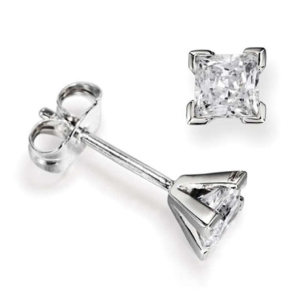 Jaslyn Natural 4 Prong Studs Diamond Earrings