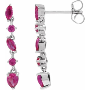 Harrietta Natural Ruby Prong Set 