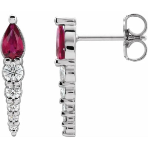 Hallfrita Natural Ruby 3 Prong 