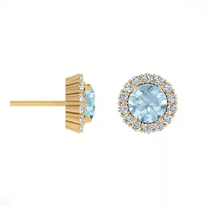 Besima Aquamarine Yellow Gold 