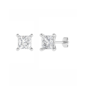 Jaqueline Natural 4 Prong Studs Diamond Earrings