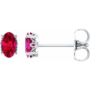 Huk Natural Ruby 4 Prong Set 