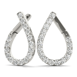 Aniya Natural Pave Setting  Studs Diamond Earrings