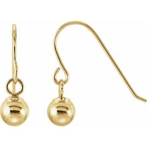 Doda Rose Traditional Gold Earrings