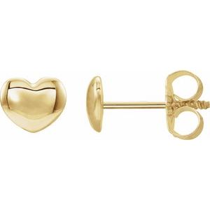 Yellow Gold Earrings