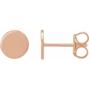 Pranjali Rose Gold Stud For Women Diamond Earrings