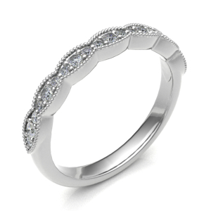 0.15 Carat Lab-Created Eternity Diamond Rings