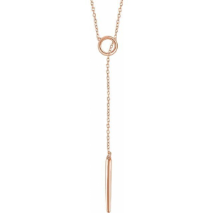 Vedika Rose Gold Chain Necklaces