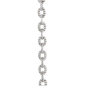 Theo White Gold 1.6MM Sterling Silver Necklace