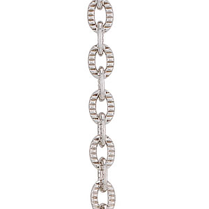 Ayman White Gold 2.2MM Sterling Silver Necklace