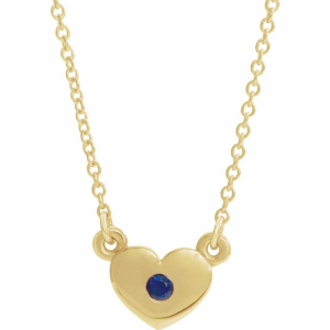 Panchita Blue Sapphire Yellow Gold Bezel Set 