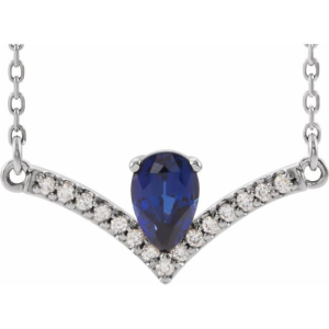 Panjai Blue Sapphire Platinum 3 Prong 